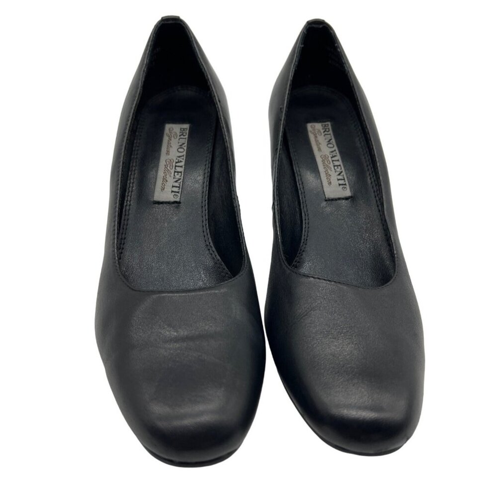Vintage Bruno Valenti Women's Leather Heels size 6.5